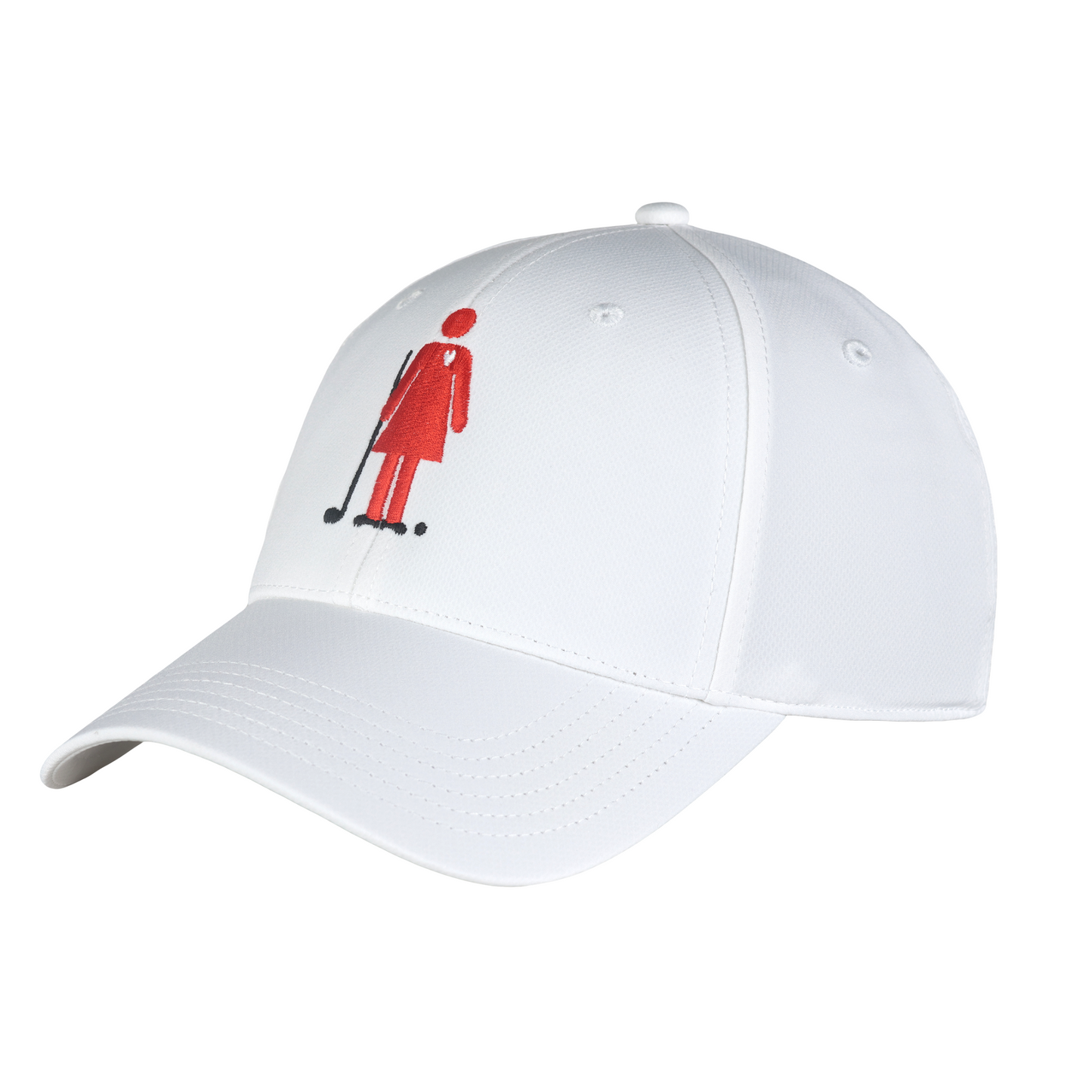 Women's Golf Day White Performance Cap