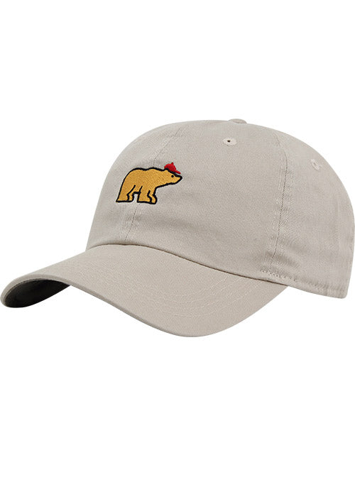 Jack Nicklaus "Total Majors" Ahead Cap in Bone - Front Right View