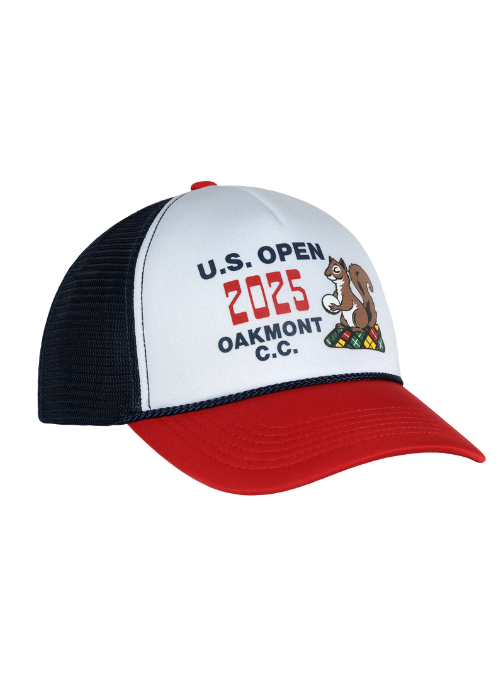 125TH U.S. Open Foam Mesh with Navy Rope Cap