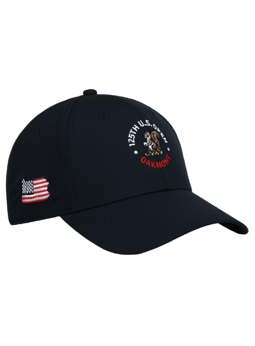 125TH U.S. Open Navy AeroSphere Tech Fabric Cap