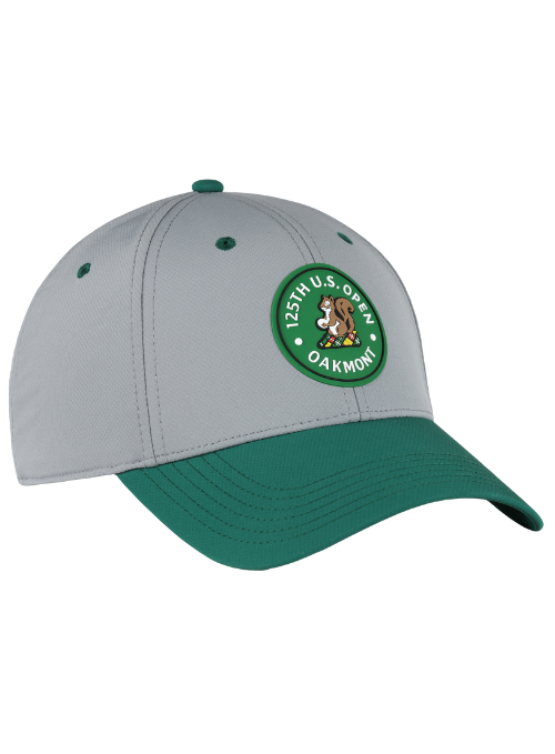125TH U.S. Open Performance Tech Grey & Green Cap