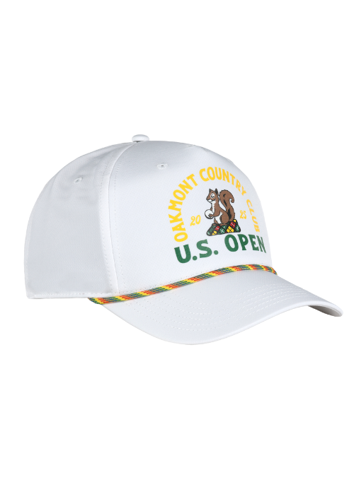 125TH U.S. Open White AeroSphere w/ Rainbow Rope Cap