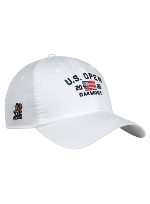 125TH U.S. Open White Lightweight Cotton Cap