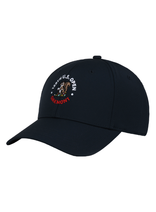 125TH U.S. Open Navy AeroSphere Tech Fabric Cap