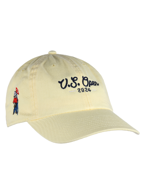 2024 U.S. Open Light Yellow Ladies Relaxed Fit Cotton Hat