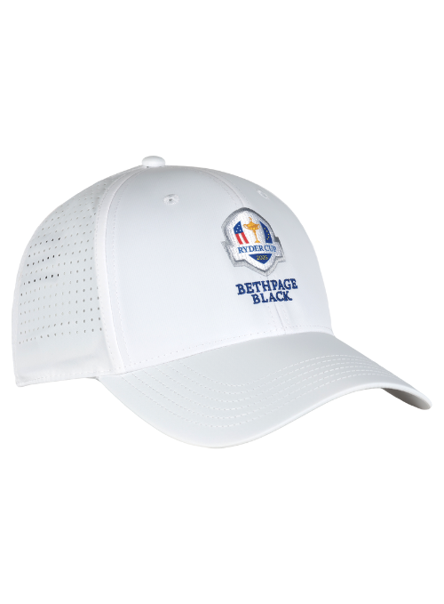 2025 Ryder Cup White Perferated Side Panel Cap
