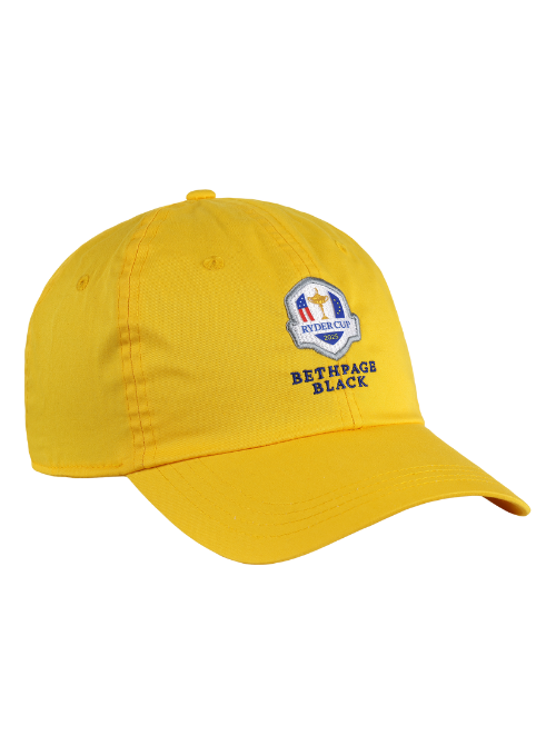 2025 Ryder Cup Yellow Lightweight Cotton Cap