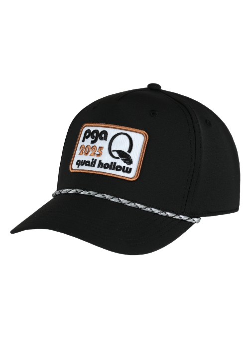 2025 PGA Championship Black AeroSphere Tech Rope Cap