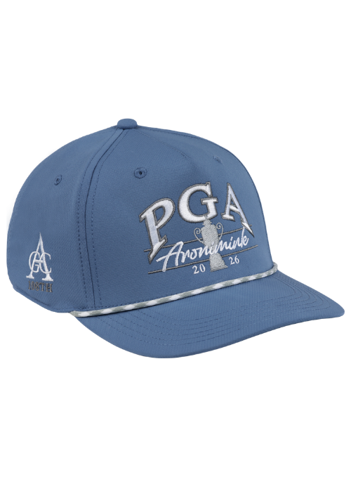 2026 PGA Championship Mineral Grey AeroSphere Rope Cap