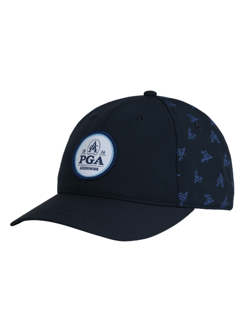 2026 PGA Championship Limited Edition Navy Print AeroSphere Tech Cap