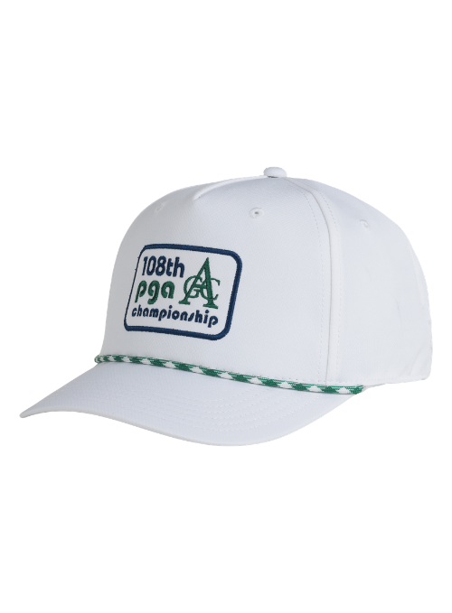 2026 PGA Championship Limited Edition White AeroSpere Tech Rope Cap