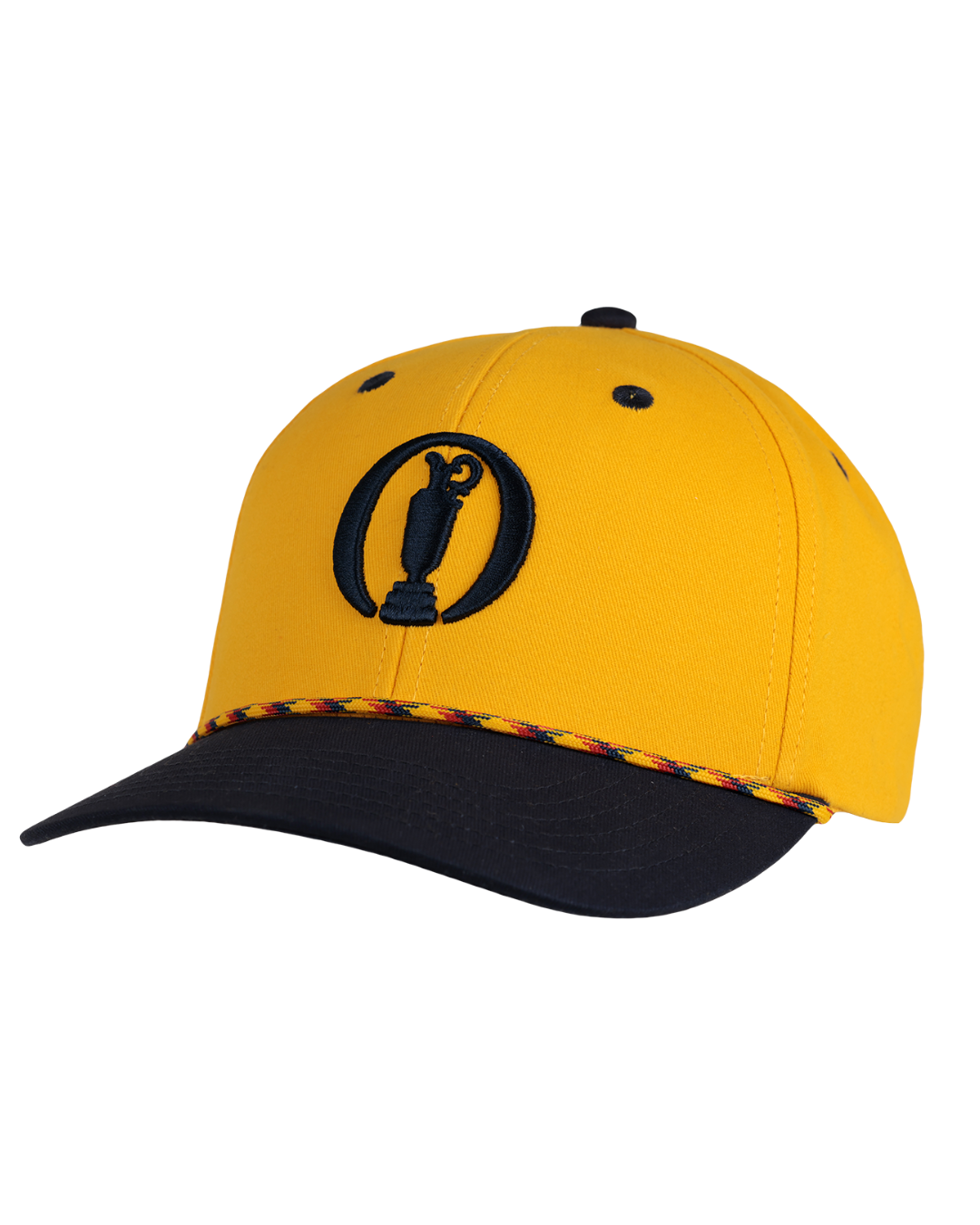 2026 The Open Royal Birkdale Yellow and Blue Cotton Twill Rope Cap