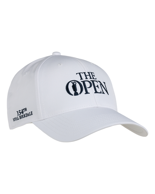 2026 The Open Royal Birkdale White AeroSphere Tech Fabric Cap