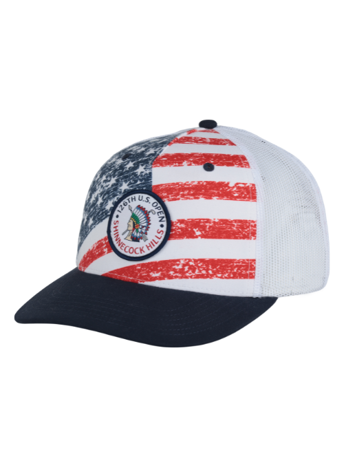 2026 U.S. Open Americana Print Mesh Back Limited Edition Cap