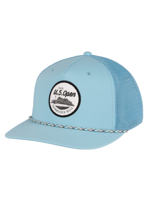 2026 U.S. Open Light Blue Mesh Back Rope Cap