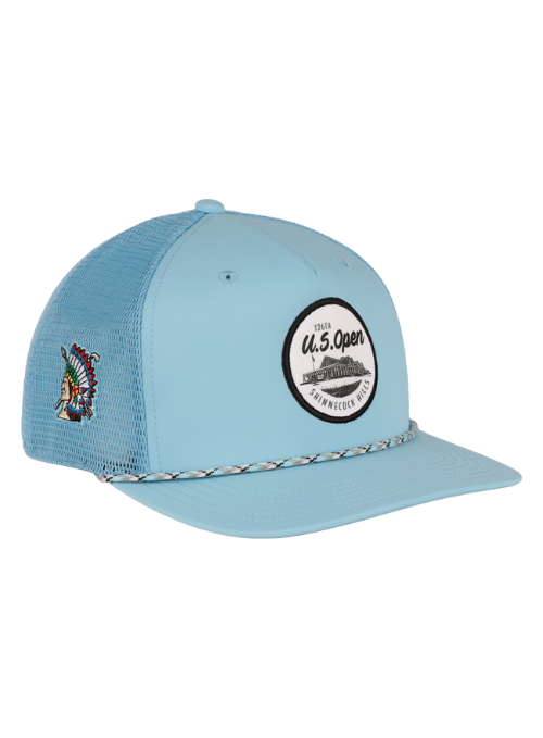 2026 U.S. Open Light Blue Mesh Back Rope Cap