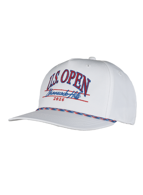 2026 U.S. Open White AeroSphere Tech Rope Cap