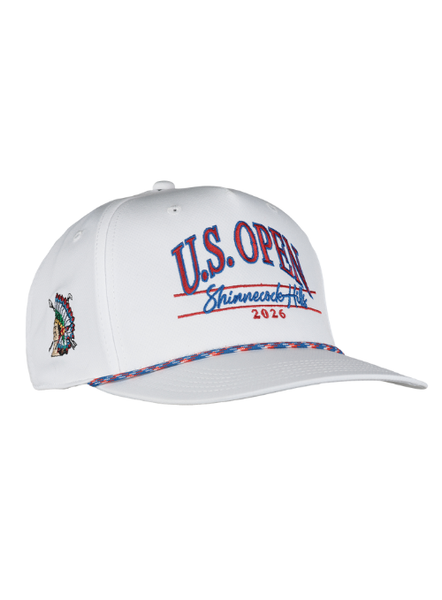 2026 U.S. Open White AeroSphere Tech Rope Cap – Ahead USA Shop