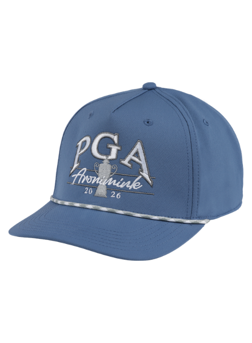 2026 PGA Championship Mineral Grey AeroSphere Rope Cap