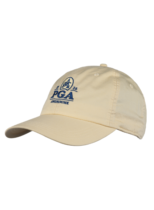 2026 PGA Championship Yellow Cotton Cap