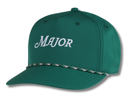Dan Evans Georgia Green AeroSphere Tech Fabric MAJOR Hat with Rope Detail