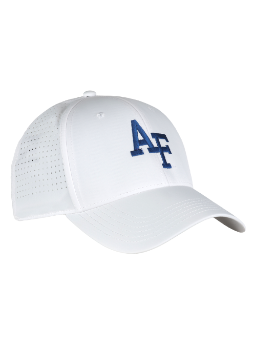 Air Force Academy Falcons White Heather Laser Panel Cap
