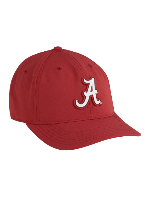 Alabama Crimson Tide Red AeroSphere Tech Cap with Dimensional Rubber Patch