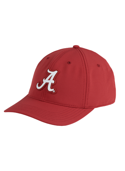 Alabama Crimson Tide Red AeroSphere Tech Cap with Dimensional Rubber Patch