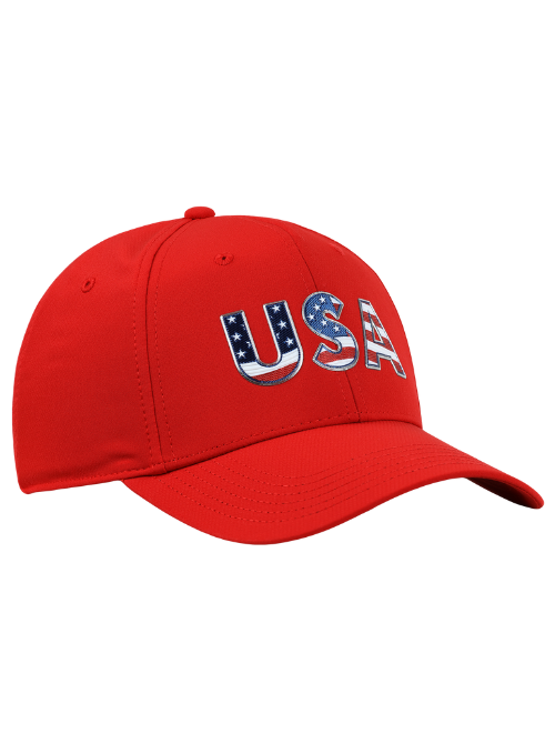 Americana Red AeroSphere Tech Fabric Cap