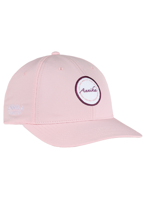 Annika Soft Pink Aerosphere Tech Fabric Ladies Ponytail Hat