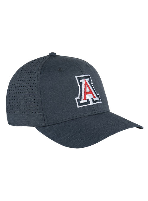 Arizona Wildcats Heather Navy Laser Panel Cap