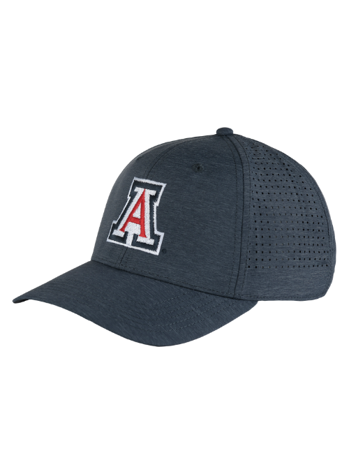 Arizona Wildcats Heather Navy Laser Panel Cap