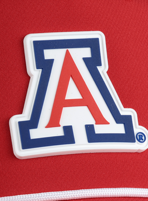 Arizona Wildcats Red AeroSphere Tech Rope Cap with Dimensional Rubber Patch