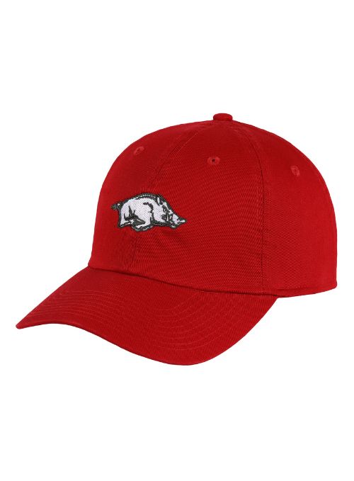 Arkansas Razorbacks Red Washed Twill Cap