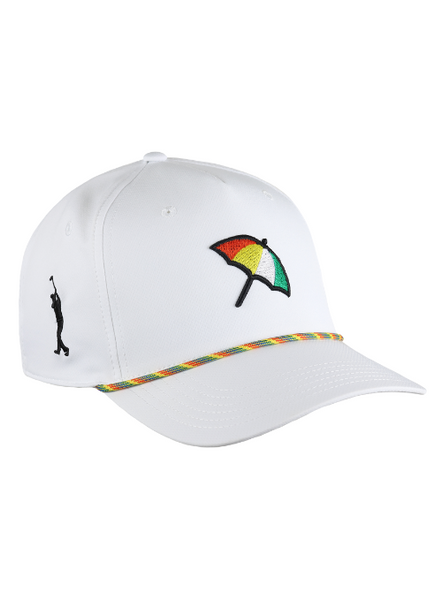 Arnold Palmer White Aerosphere Tech Fabric Rope Hat – Ahead USA Shop