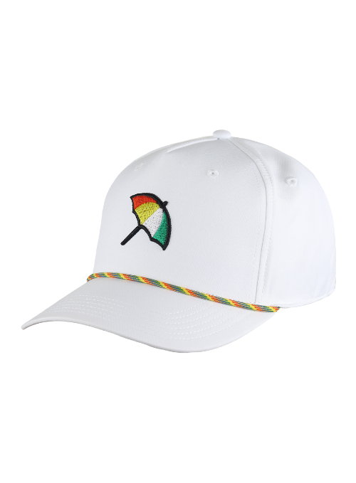 Arnold Palmer White Aerosphere Tech Fabric Rope Hat
