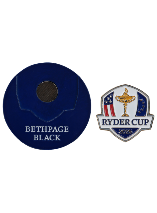 Blue Ryder Cup Coin and Ball Marker