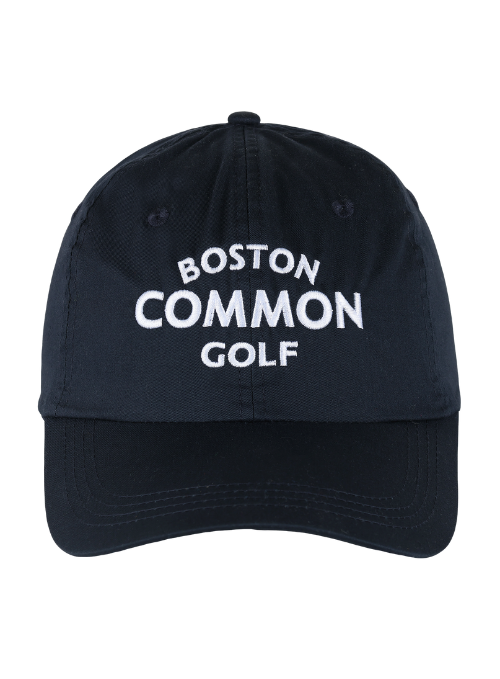 Boston Common Golf Black Cotton Classic Fit Cap