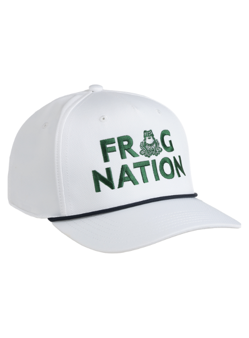 Boston Common Golf White AeroSphere Tech Rope Cap