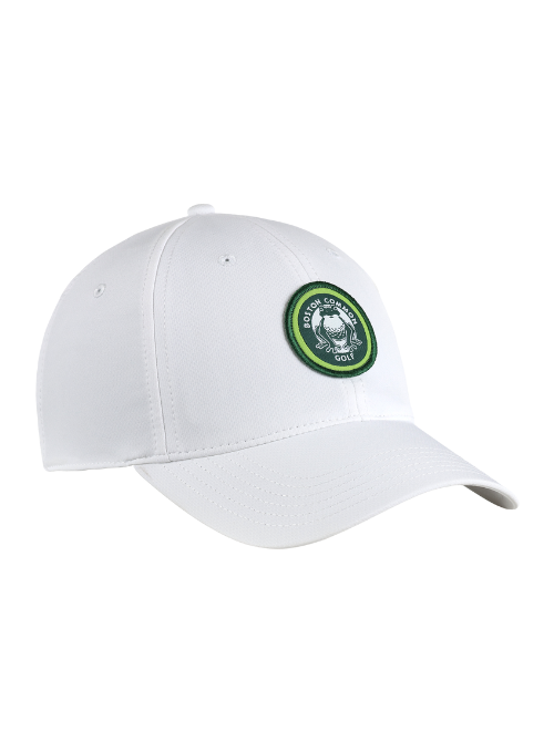 Boston Common Golf White Ladies Fit AeroSphere Ponytail Hat