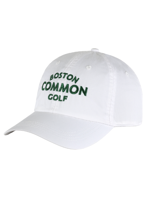Boston Common Golf White Cotton Classic Fit Cap