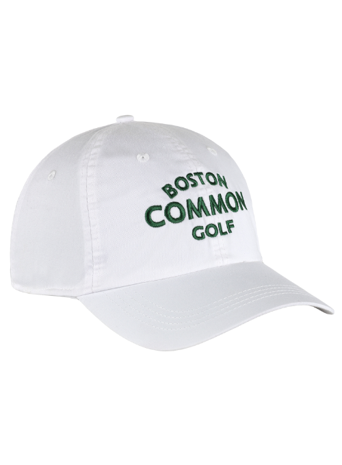 Boston Common Golf White Cotton Classic Fit Cap