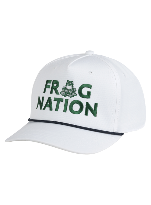 Boston Common Golf White AeroSphere Tech Rope Cap