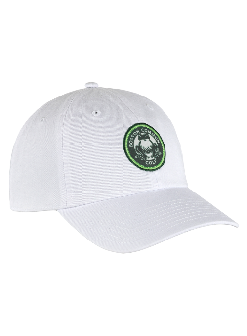 Boston Common Golf White Relaxed Fit Cap