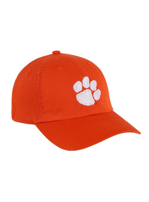 Clemson Tigers Orange Washed Twill Cap
