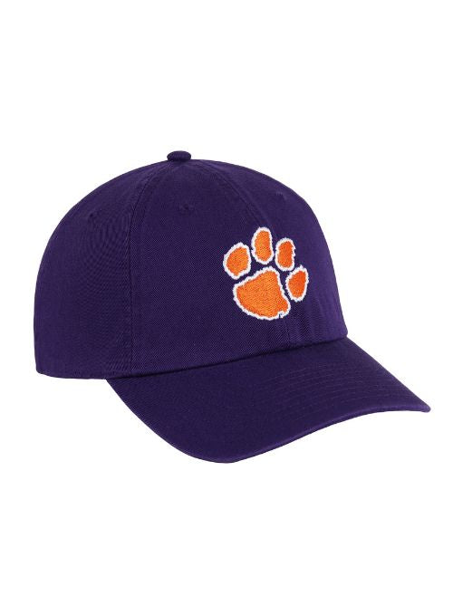 Clemson Tigers Purple Washed Twill Cap
