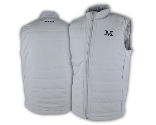 Dan Evans Carbon Quilted Fabric Vest