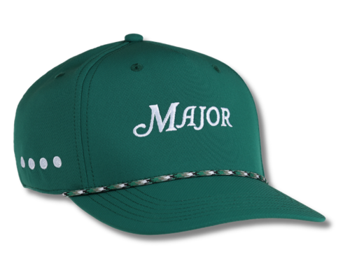 Dan Evans Georgia Green AeroSphere Tech Fabric MAJOR Hat with Rope Detail