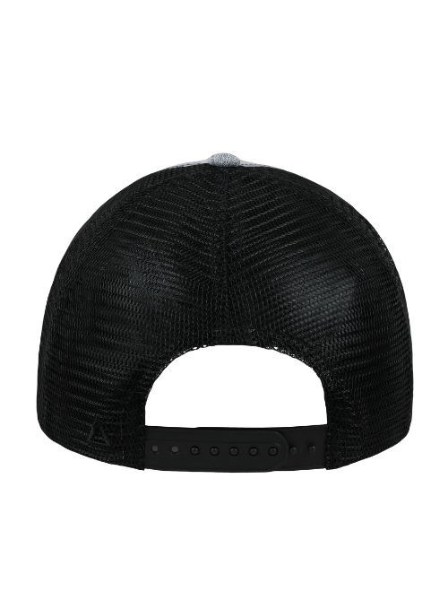 Golfin' Grim Reaper Cotton Linen Mesh Back Cap
