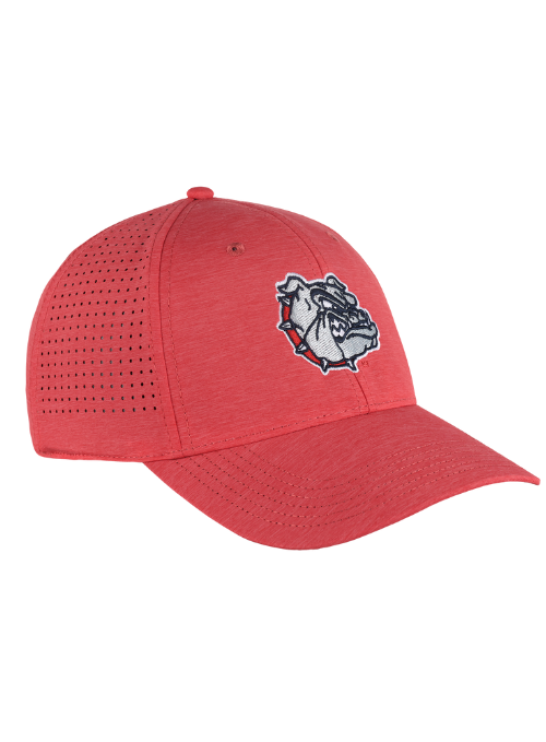 Gonzaga Bulldogs Red Heather Laser Panel Cap